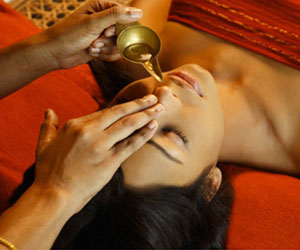 Nasya Oil Treatment cleansing the head and neck region. nasya oil treatment at Ambika's Ayurveda Chico, CA